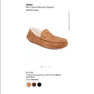 Ugg Ascot Mocassin Slipper